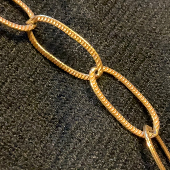 Bejeweled costume gold filled necklace - Picture 8 of 10